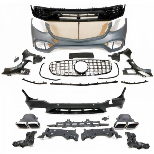 Kit carrosserie GLC 63 AMG pour Mercedes GLC SUV Pack AMG X253 (2015-2018)