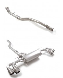 Echappement inox RAGAZZON Maserati Grecale 2.0T Modena 330Ch / GT 300Ch (2022+)- Ligne Fap-Back à valves