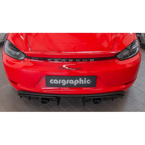 Paire D'entrées D'air Latérales (pelles) En Carbone Véritable Pour Porsche 718 Spyder RS (2018-2024) - JOGON