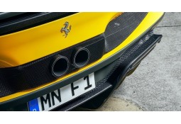Embouts d'échappement carbone NOVITEC Ferrari 296 GTB
