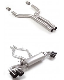 Echappement inox RAGAZZON Maserati Grecale 3.0 V6 Troféo 530Ch (2022+)- Ligne Fap-Back à valves sport