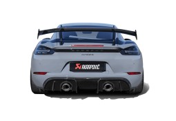 Echappement AKRAPOVIC Porsche 718 Cayman GT4 RS (2022+)-Silencieux Race