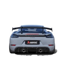 Echappement AKRAPOVIC Porsche 718 Cayman GT4 RS (2022+)-Silencieux Race