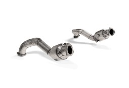 Link pipe + catalyseurs sport AKRAPOVIC Porsche 718 Cayman GT4 RS (2022+)