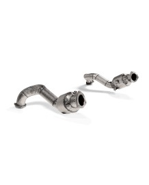 Link pipe + catalyseurs sport AKRAPOVIC Porsche 718 Cayman GT4 RS (2022+)