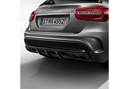 Diffuseur arrière + embouts échappements GLA45 AMG pour Mercedes GLA Pack AMG (X156) (2014-2016)