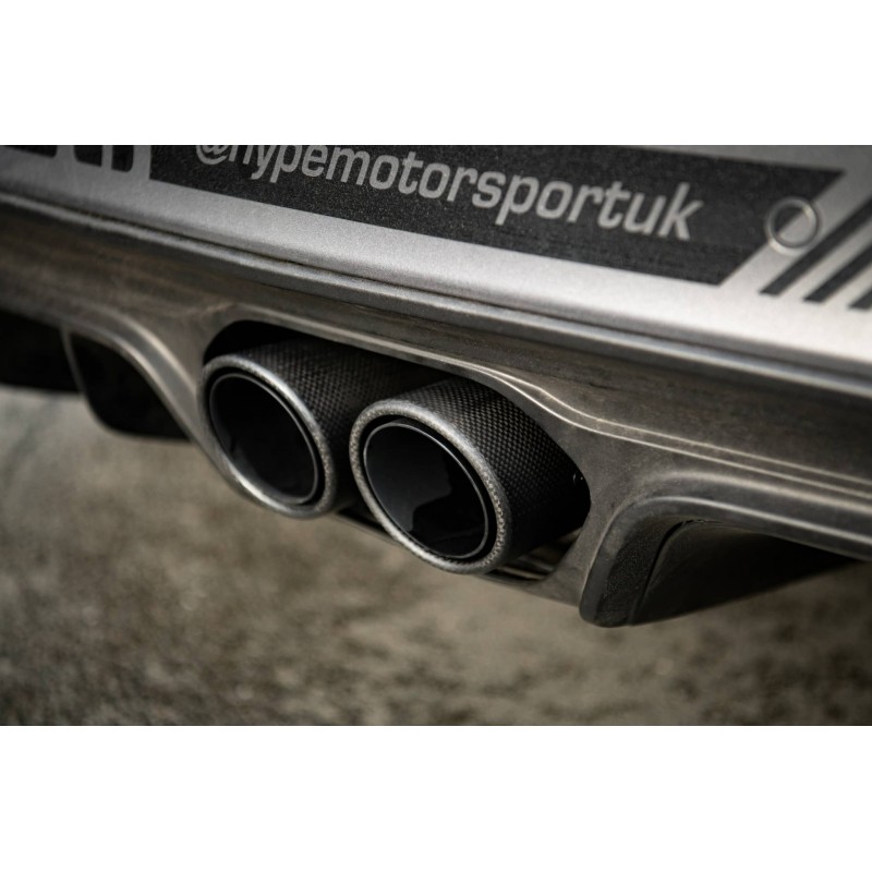 Embout Silencieux Échappement Acier Inoxydable Argent - Pour Mazda MX-5 Miata 2015-2023 (1 Paire)