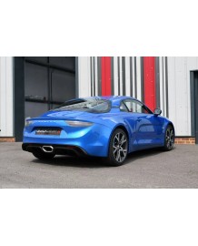 Echappement inox QUICKSILVER Alpine A110 A110S 1,8T (2019+) - Silencieux à valves