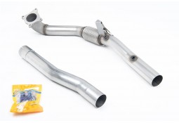 Downpipe + Suppression catalyseurs MILLTEK VW Scirocco R (2009-2016)