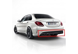 Diffuseur + Embouts échappements C63 AMG pour Mercedes Classe C Berline/Break (W/S205) Pack AMG