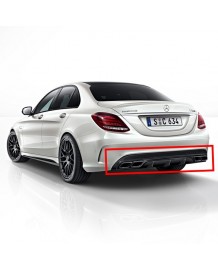 Diffuseur + Embouts échappements C63 AMG pour Mercedes Classe C Berline/Break (W/S205) Pack AMG