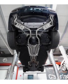 Echappement CAPRISTO Mercedes Classe S500 / S63 AMG (C217)(2014-2018) - Ligne Cat-Back à valves