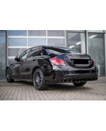 Diffuseur look C63 AMG Facelift pour Mercedes Classe C Berline/Break Pack AMG (2014-2020)