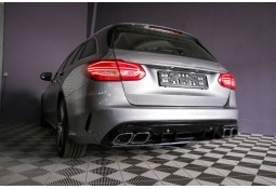 Diffuseur look C63 AMG Facelift pour Mercedes Classe C Berline/Break Pack AMG (2014-2020)