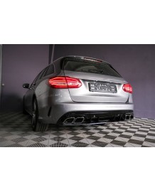 Diffuseur look C63 AMG Facelift pour Mercedes Classe C Berline/Break Pack AMG (2014-2020)