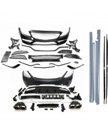 Kit carrosserie look C63 AMG pour Mercedes Classe C Berline W205 (2014-2018)