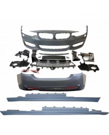 Kit carrosserie look Pack M-Technik pour Bmw Série 4 (F32/F33/F36)