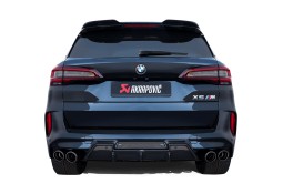 Echappement AKRAPOVIC BMW X5 / X5M Compétition F95 (2021+)-Silencieux à valves