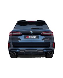 Echappement AKRAPOVIC BMW X5 / X5M Compétition F95 (2021+)-Silencieux à valves