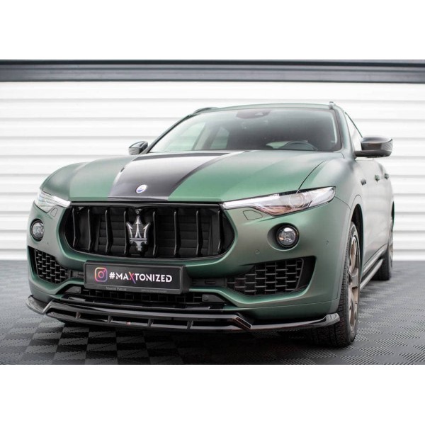 Spoiler / Lame de pare-chocs avant Maserati Levante MK1 (2016-2020)