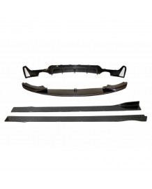 Kit carrosserie Carbone look M-Performance pour Bmw Série 4 F32 F33 F36 Pack M (2014+)