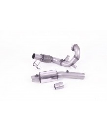 Downpipe + Suppression Catalyseurs/FAP résonné MILLTEK Audi A1 40 TFSI / / VW Polo 6 GTI 5 Portes 2,0 200ch FAP/OPF (2019+)