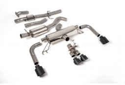 Ligne d'échappement inox Cat-Back primaire MILLTEK à valves TOYOTA Corolla GR 1,6T (2023+)