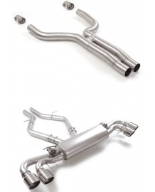 Echappement inox RAGAZZON Maserati Grecale 3.0 V6 Troféo 530Ch (2022+)- Ligne Fap-Back à valves sport