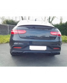 Diffuseur look GLE 63 AMG pour Mercedes GLE Coupé C292 Pack AMG (2014-2018)(Embouts Noirs)