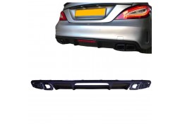 Diffuseur look CLS63 AMG pour Mercedes CLS W218 Pack AMG (2015-2018)