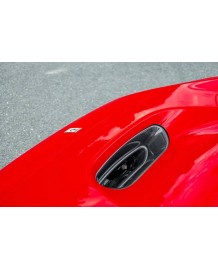 Bouche d'aération du capot en Carbone CAPRISTO Ferrari F8 Spider / Tributo