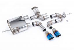 Silencieux d'échappement inox à valves MILLTEK Alpine A110 A110S 1,8T (2018+)