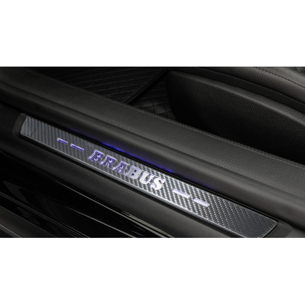 Seuils de portes Carbone lumineux BRABUS Mercedes SL63 AMG R232 (2022+)