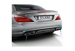 Diffuseur + Embouts échappements SL63 AMG pour Mercedes SL R231 Pack AMG (2012-04/2016)