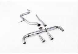 Ligne d'échappement Fap-Back MILLTEK VW Golf 6 GTD 2,0 TDI 170Ch (2009-2014)(Look GTI)