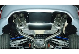 Echappement inox DAHLER/DAEHLER pour BMW M2 Compétition / CS F87 (2018+)-Ligne Fap-Back à valves