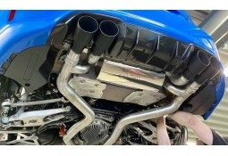 Echappement inox DAHLER/DAEHLER pour BMW M2 Compétition / CS F87 (2018+)-Ligne Fap-Back à valves