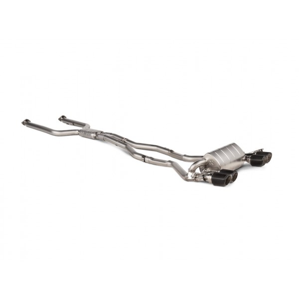 Echappement AKRAPOVIC BMW M4 G82 G83 / M3 G80 G81 (2021+)- Ligne inox/Titane Cat-Back à valves