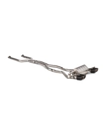 Echappement AKRAPOVIC BMW M4 G82 G83 / M3 G80 G81 (2021+)- Ligne inox/Titane Cat-Back à valves