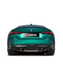 Echappement AKRAPOVIC BMW M4 G82 G83 / M3 G80 G81 (2021+)- Ligne inox/Titane Cat-Back à valves