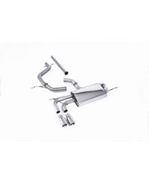 Ligne d'échappement Cat-Back MILLTEK VW Golf 5 2,0 TDI 140Ch (2004-2009)(look GTI)