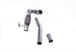 Downpipe + Suppression de catalyseurs MILLTEK VW Polo 6 2,0 TSI GTI 200ch sans FAP (2018-2019)