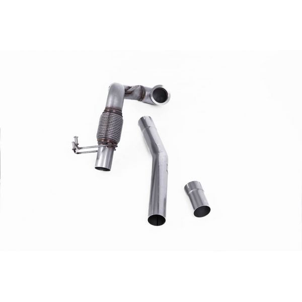 Downpipe + Suppression de catalyseurs MILLTEK VW Polo 6 2,0 TSI GTI 200ch sans FAP (2018-2019)