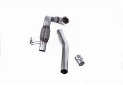 Downpipe + Suppression de catalyseurs MILLTEK VW Polo 6 2,0 TSI GTI 200ch sans FAP (2018-2019)