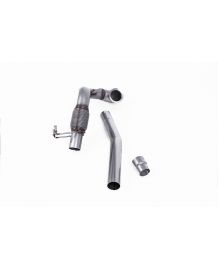 Downpipe + Suppression de catalyseurs MILLTEK VW Polo 6 2,0 TSI GTI 200ch sans FAP (2018-2019)