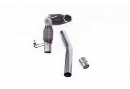 Downpipe + Catalyseurs Sport MILLTEK VW Polo 6 2,0 TSI GTI 200ch sans FAP (2018-2019)