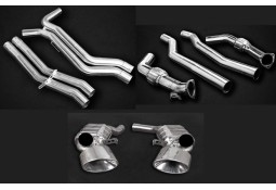 Echappement Inox CAPRISTO Audi RS6 C8 / RS7 C8 (2020+) - Ligne Cat/Fap-Back à valves