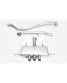 Ligne d'échappement Inox Fap-Back REMUS à valves Honda Civic Type R FL5 (2023+)(Homologuée)