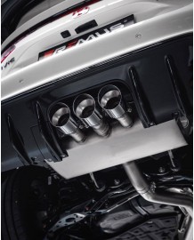 Ligne d'échappement Inox Fap-Back REMUS à valves Honda Civic Type R FL5 (2023+)(Homologuée)