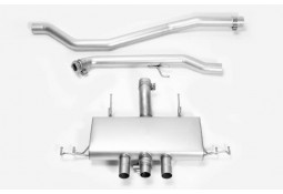 Ligne d'échappement Inox Downpipe-Back REMUS à valves Honda Civic Type R FL5 (2023+)(Racing)